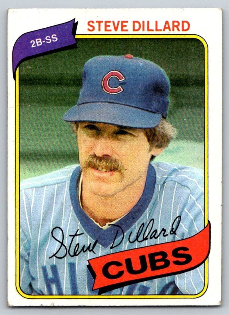Steve Dillard 1980 Topps 1980 Topps