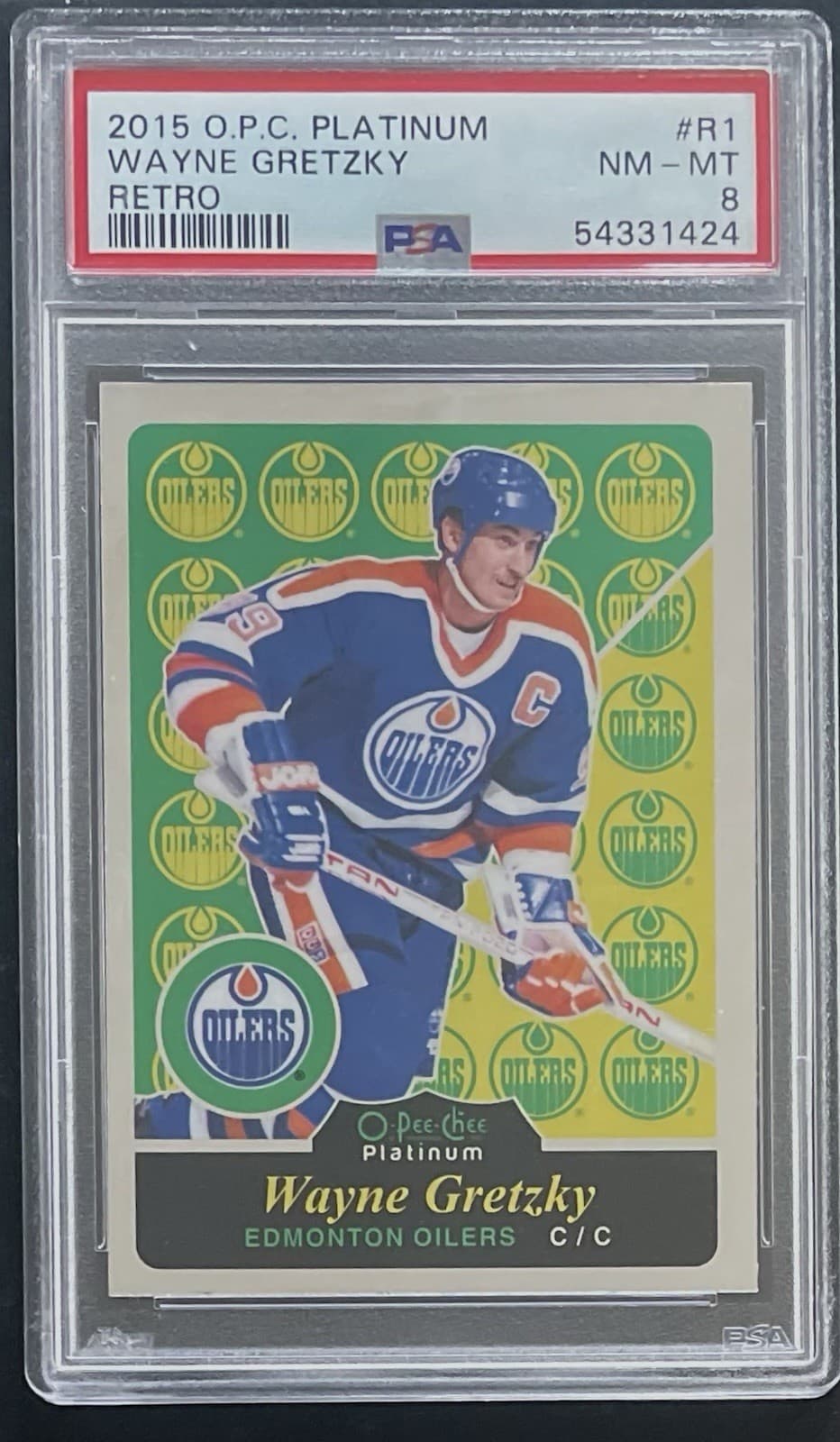 -16 PLATINUM WAYNE GRETZKY RET 2015 O-Pee-Chee 2015 O-Pee-Chee