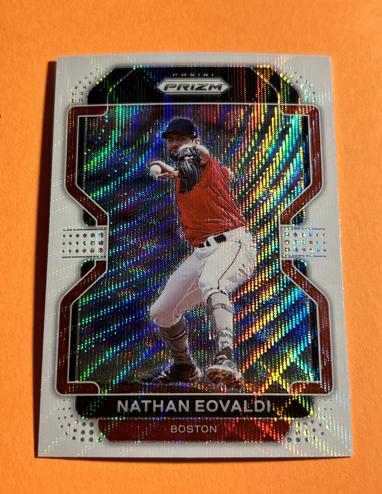 Baseball Nathan Eovaldi 2022 Panini Prizm 2022 Panini Prizm