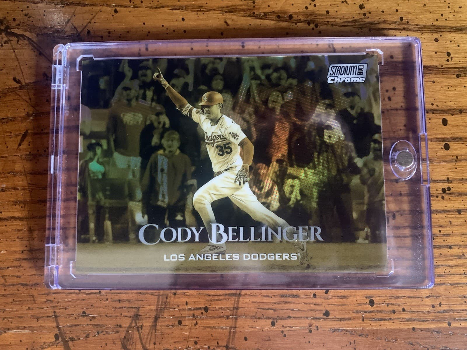 Cody Bellinger Gold 2019 Stadium Club