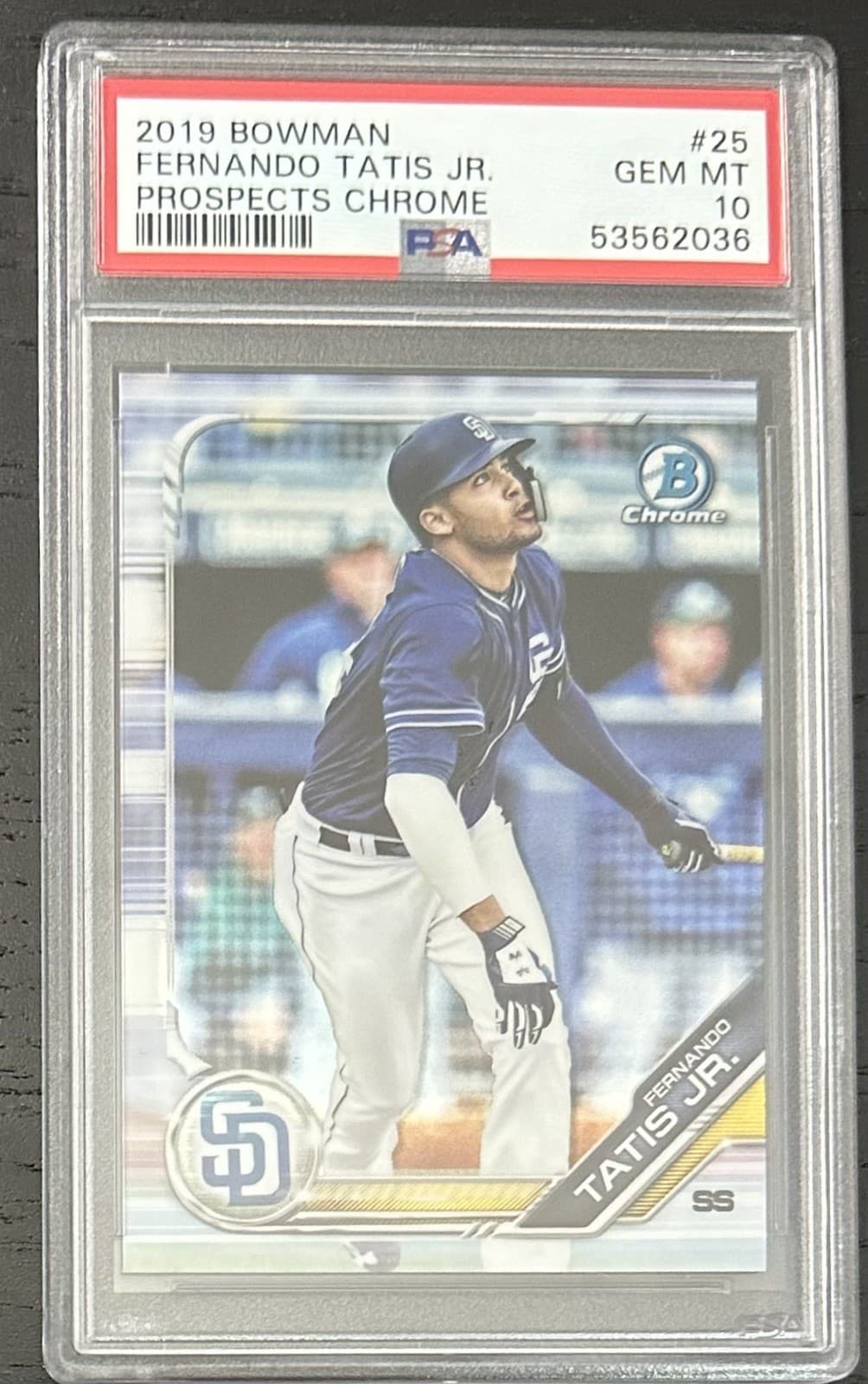 Prospects Fernando Tatis 2019 Bowman Chrome 2019 Bowman Chrome
