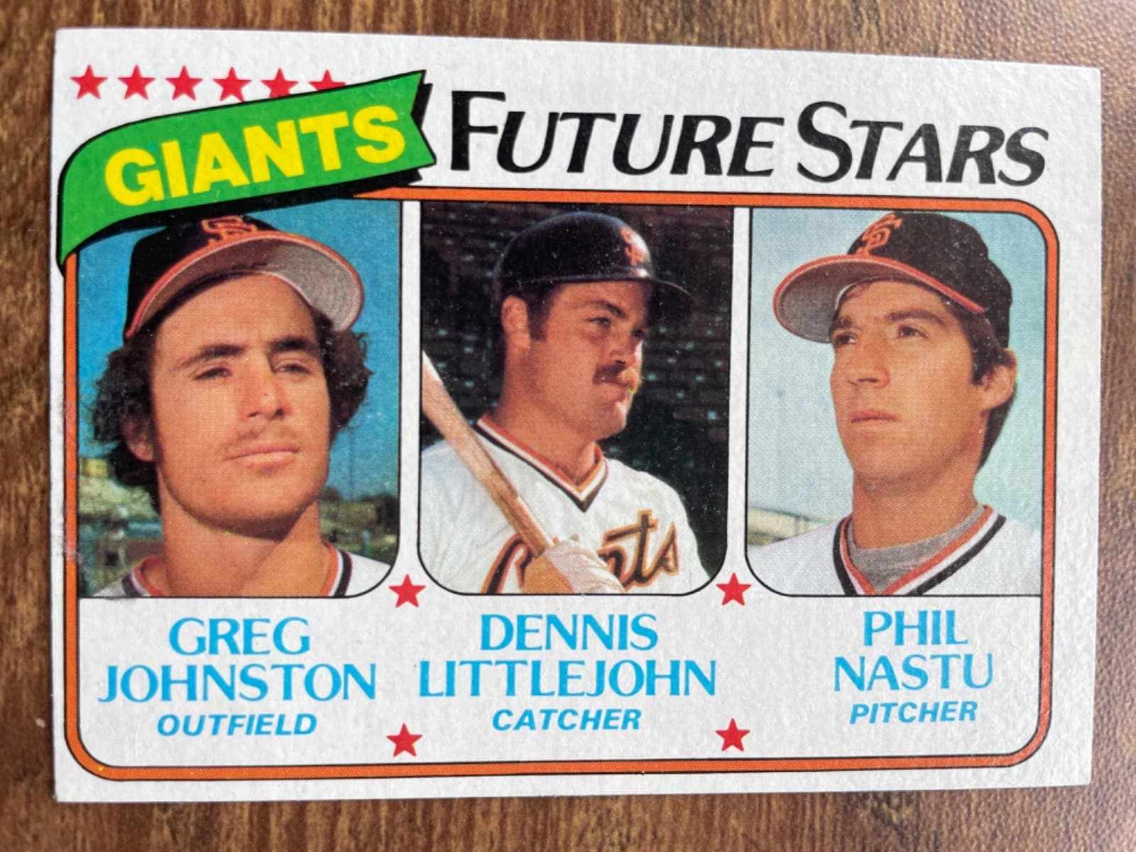 Baseball Giants Future 1980 Topps 1980 Topps