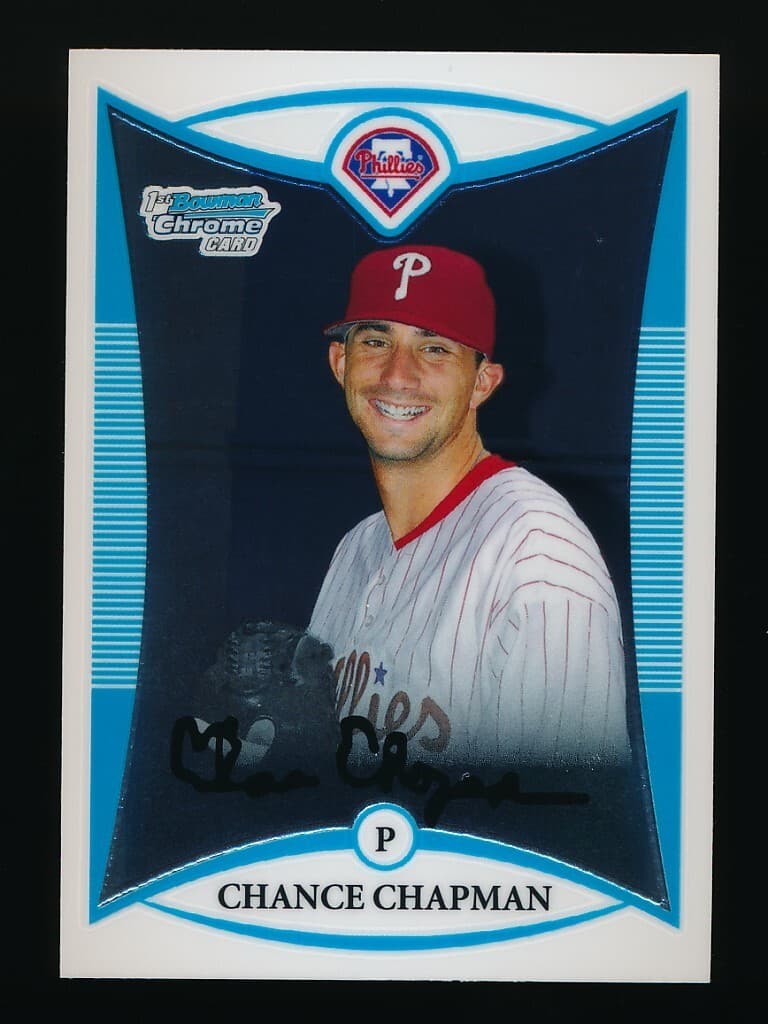 Prospects Chance Chapman 2008 Bowman Chrome 2008 Bowman Chrome