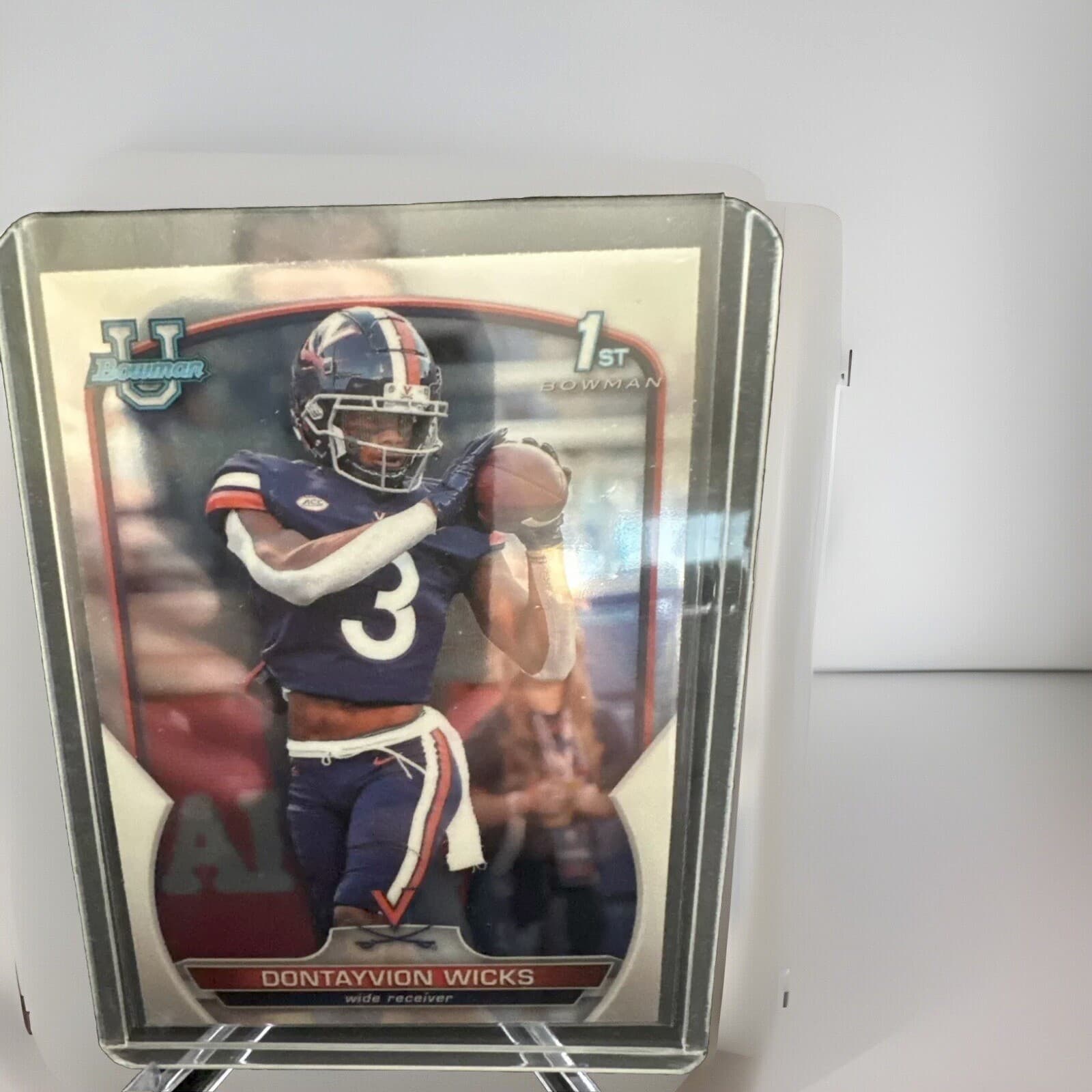 University Football Dontayvion 2022 Bowman Chrome 2022 Bowman Chrome