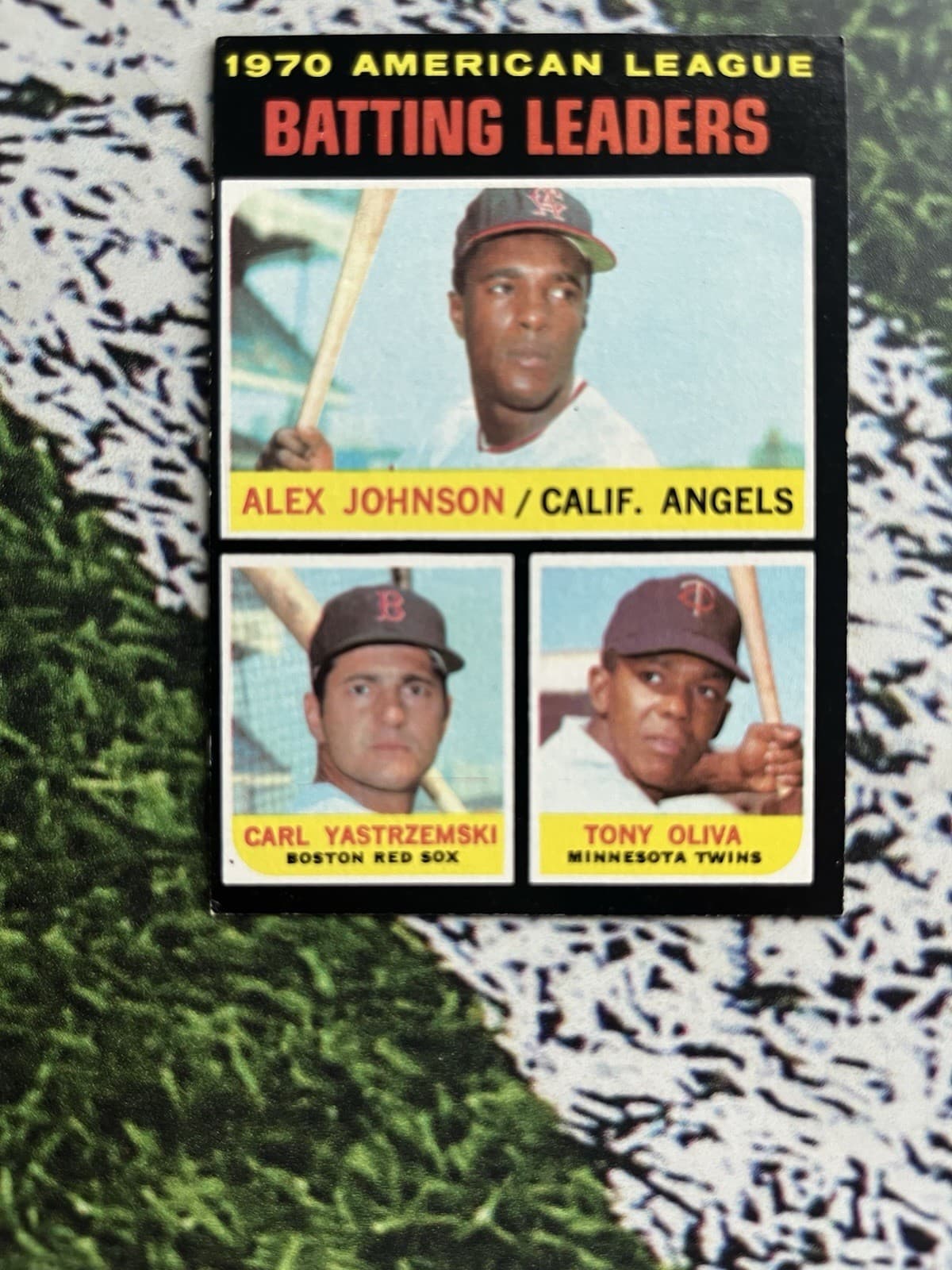 Batting Leaders 1971 Topps