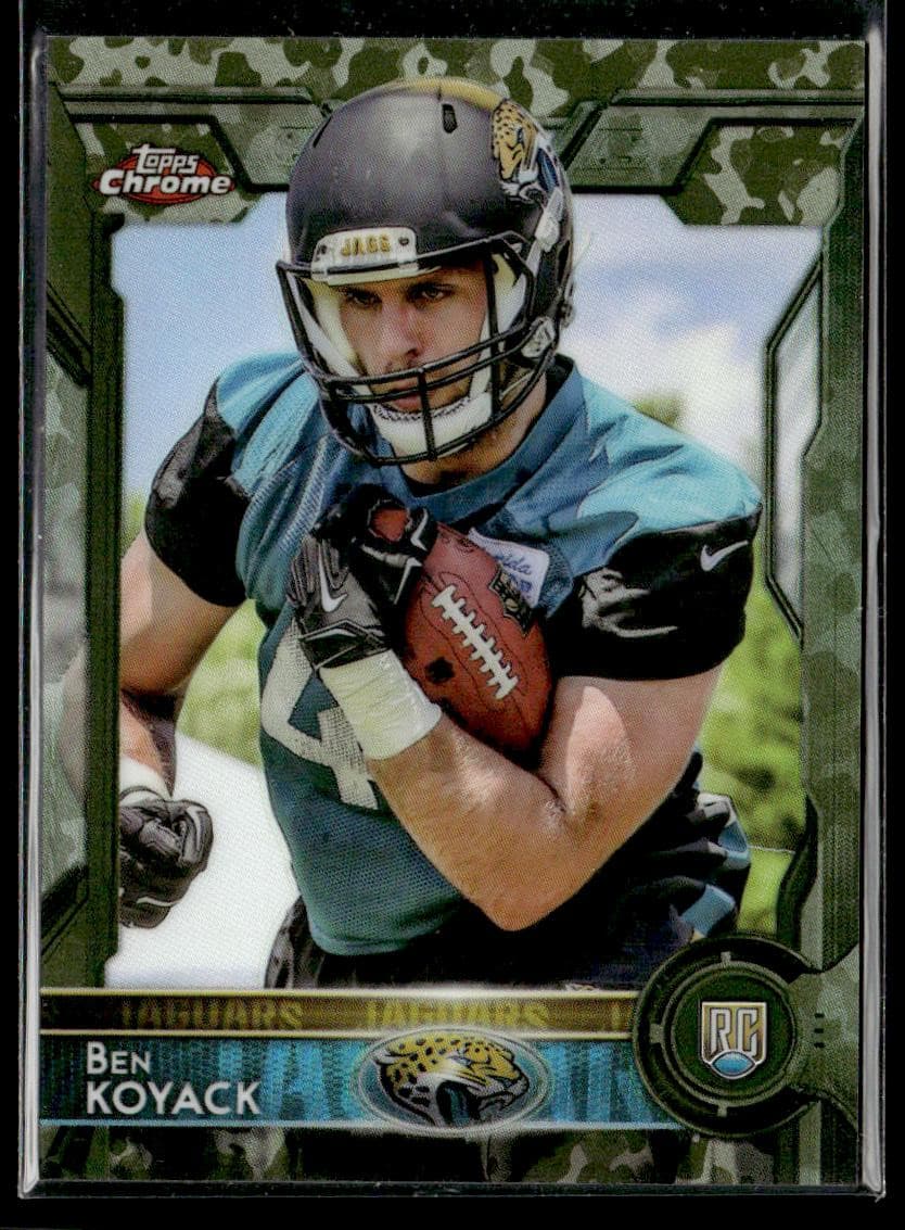 Ben Koyack Camo 2015 Topps Chrome 2015 Topps Chrome camo-refractor
