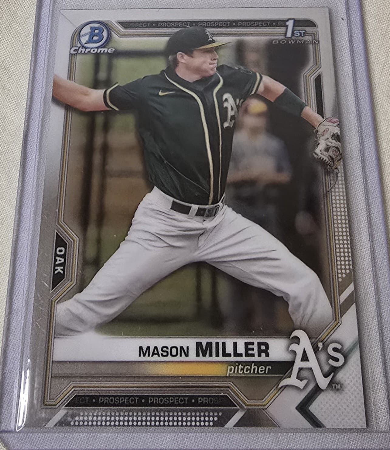 Mason Miller 2021 Bowman Draft