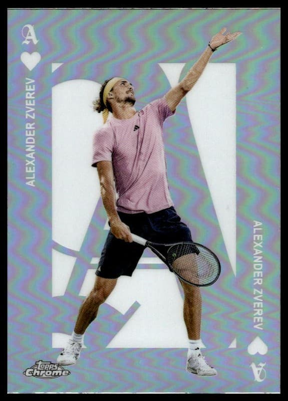 Tennis Alexander Zverev 2025 Topps Chrome 2025 Topps Chrome