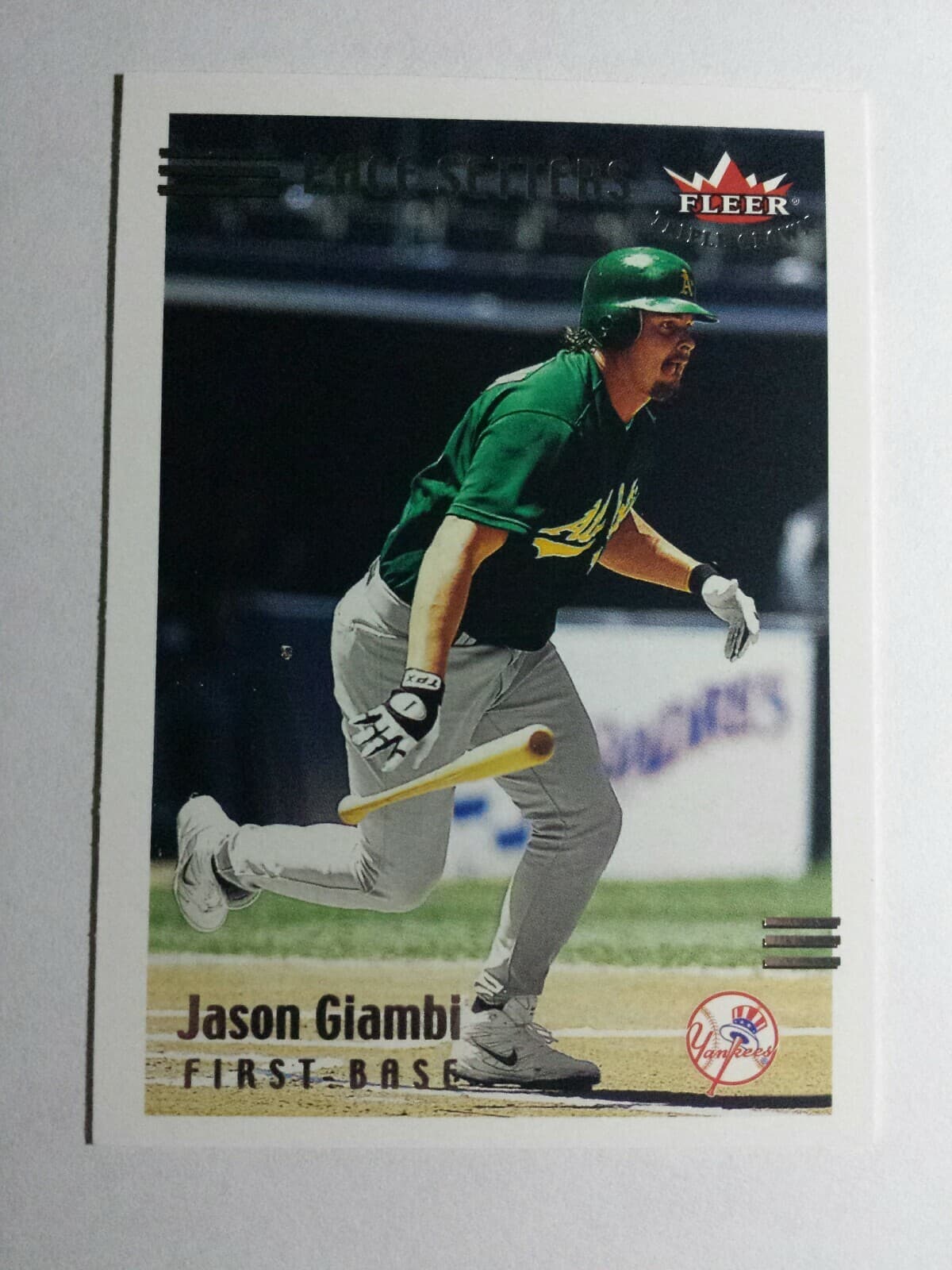 JASON GIAMBI TRIPLE CROWN BASE 