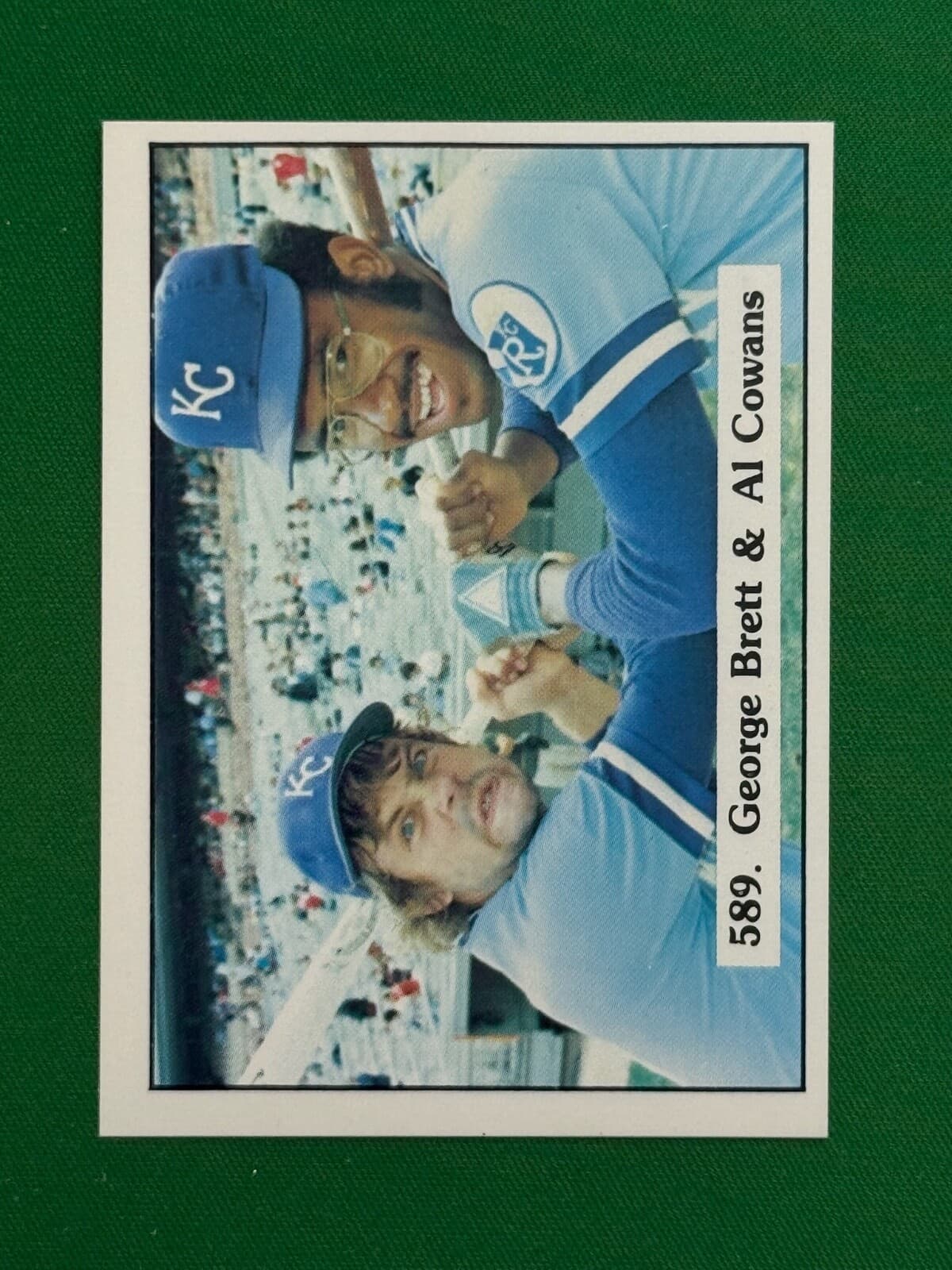 Baseball Checklist George #589