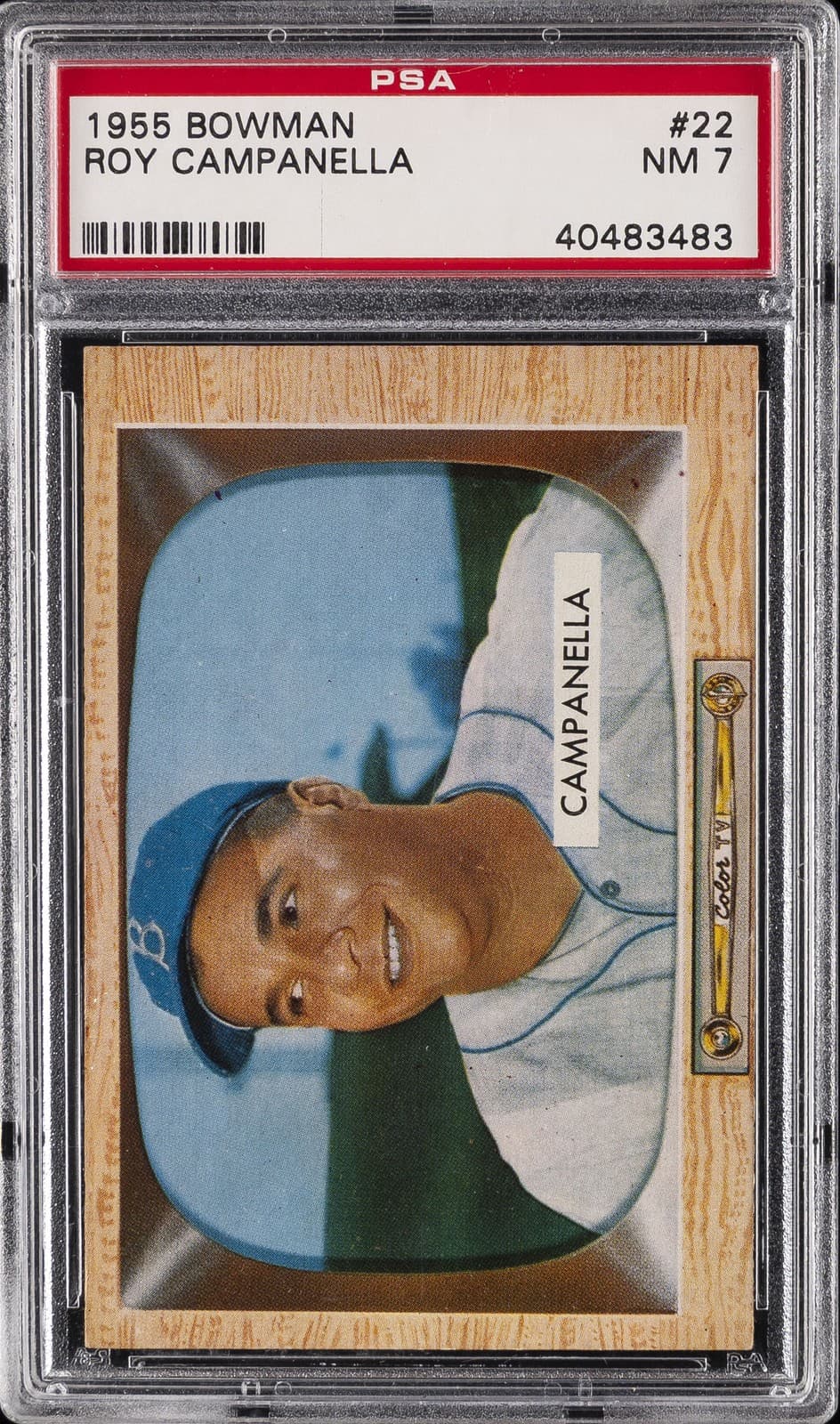 Roy Campanella trading card