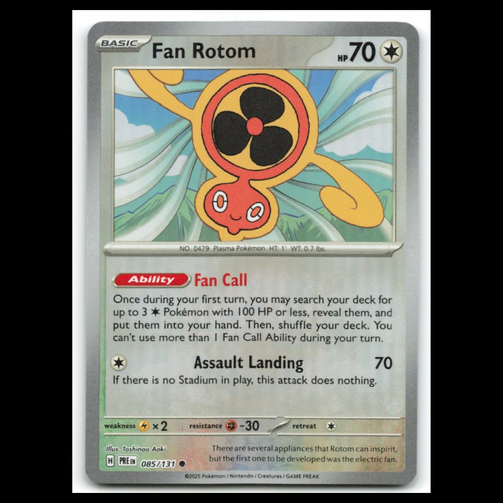 Fan Rotom Scarlet 2025 Unknown 2025 Unknown