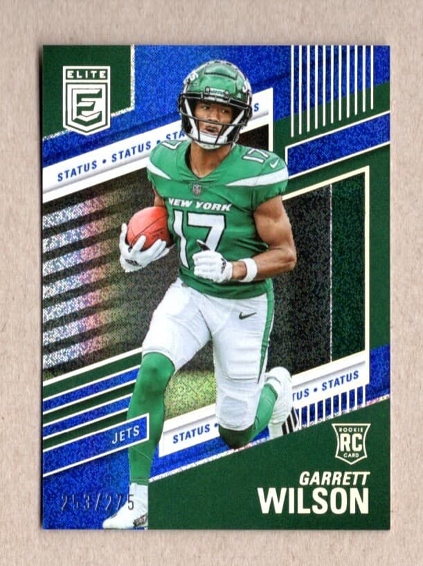 Garrett Wilson Elite 2022 Donruss 2022 Donruss