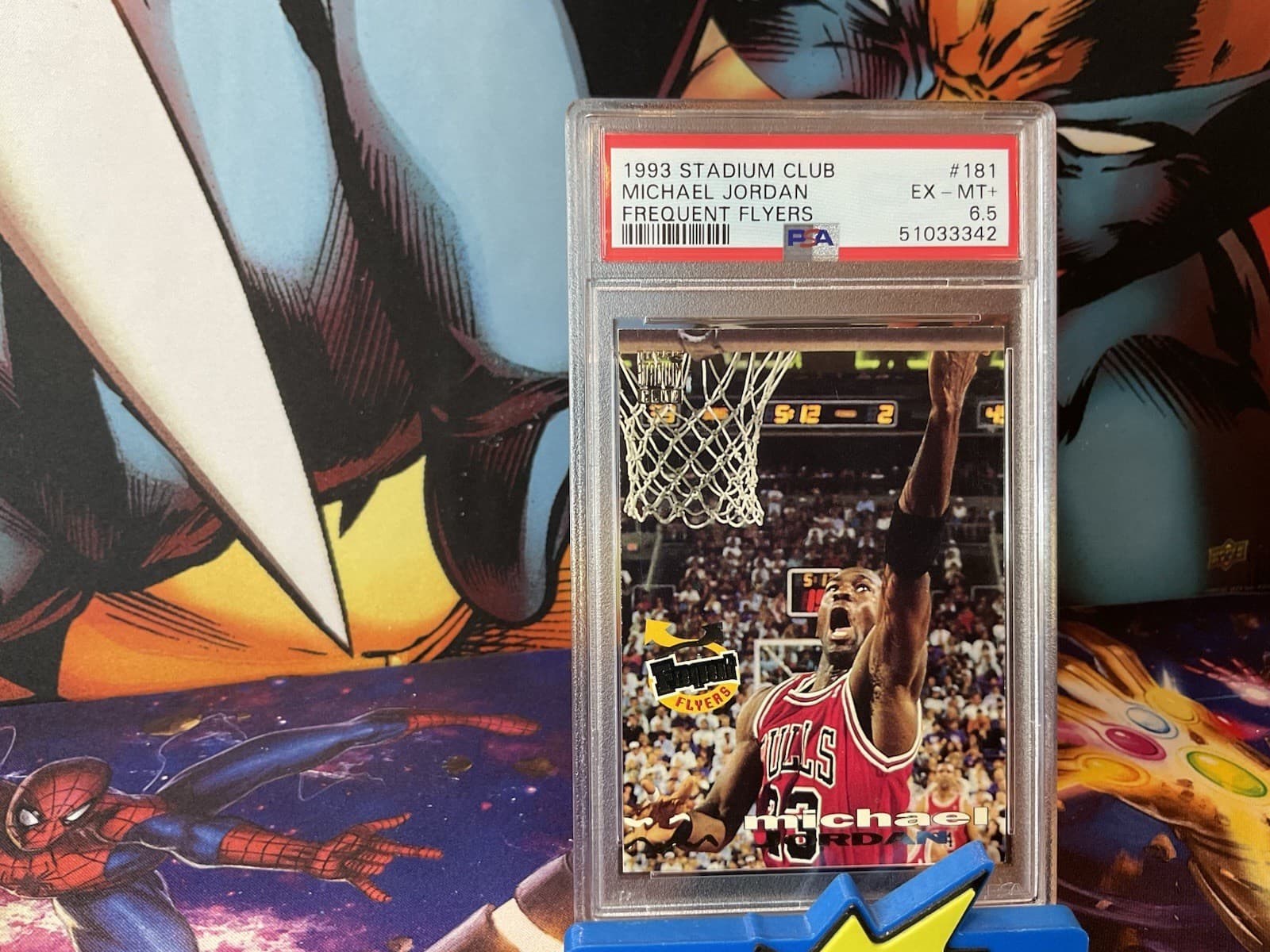 Frequent Flyers Michael 1993 Topps Stadium Club
