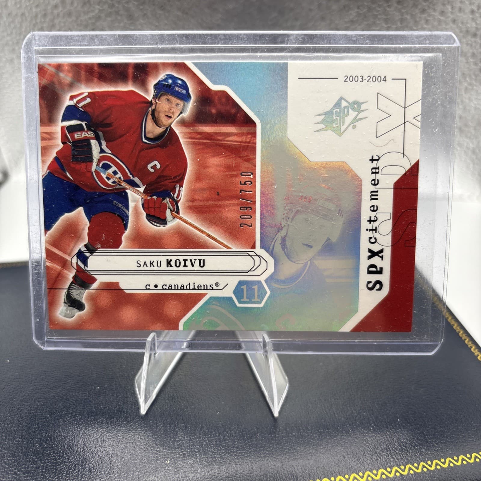 -04 X Hockey SAKU KOIVU SPXCIT 2003 Upper Deck SP