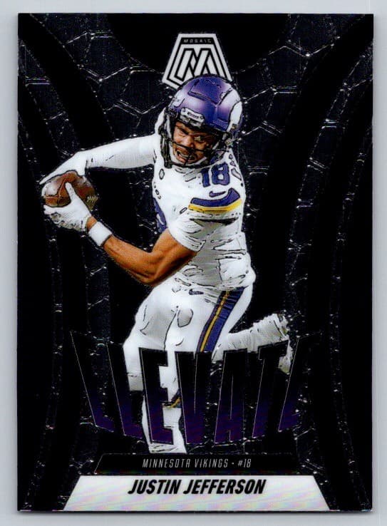 Justin Jefferson Elevate 2025 Panini Mosaic 2025 Panini Mosaic
