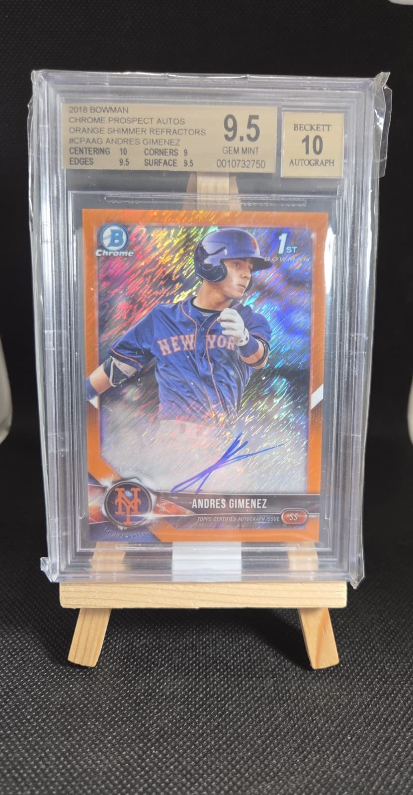 Prospects Andres Gimenez 2018 Bowman Chrome 2018 Bowman Chrome