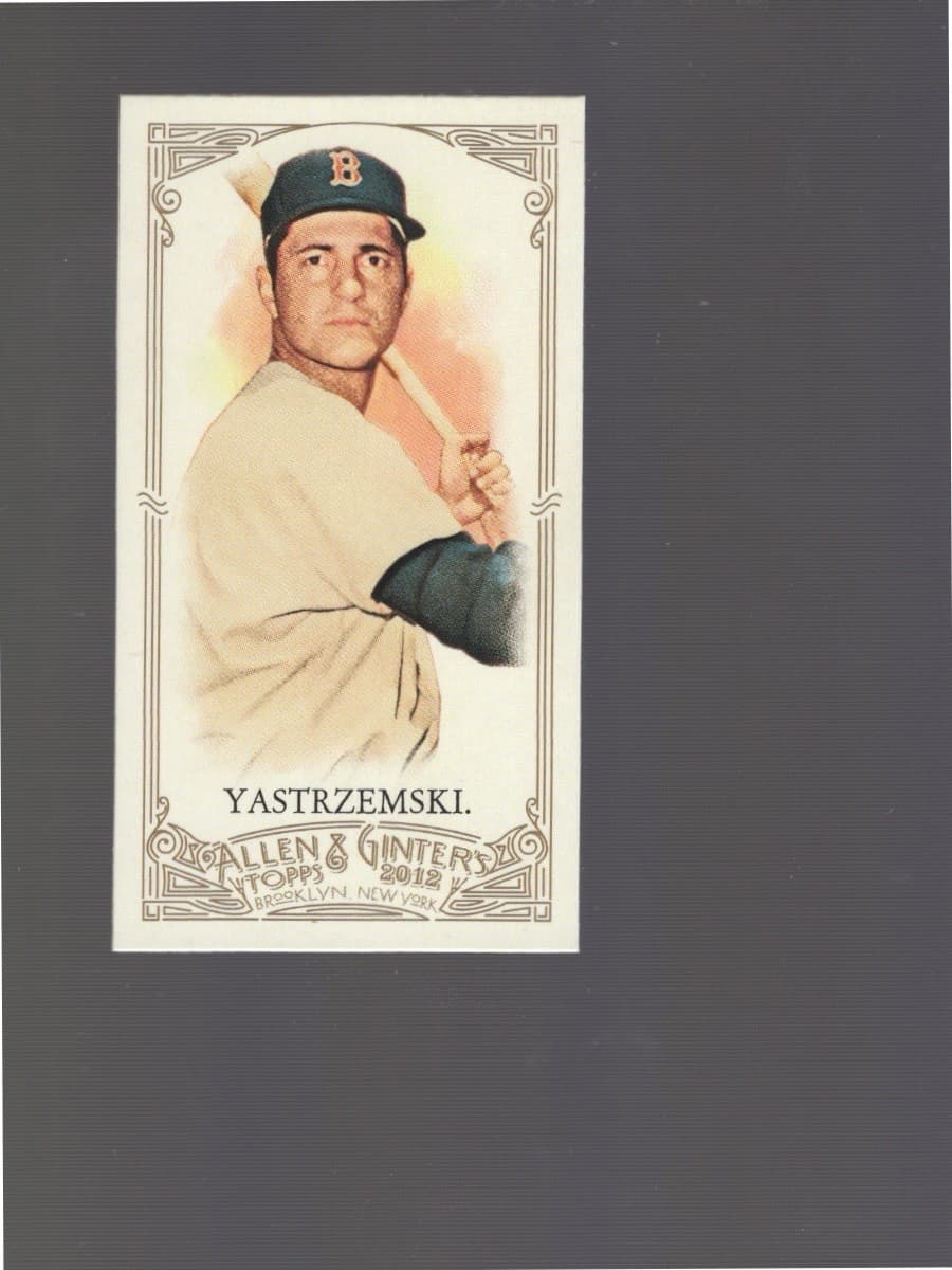 Carl Yastrzemski Mini 2012 Topps