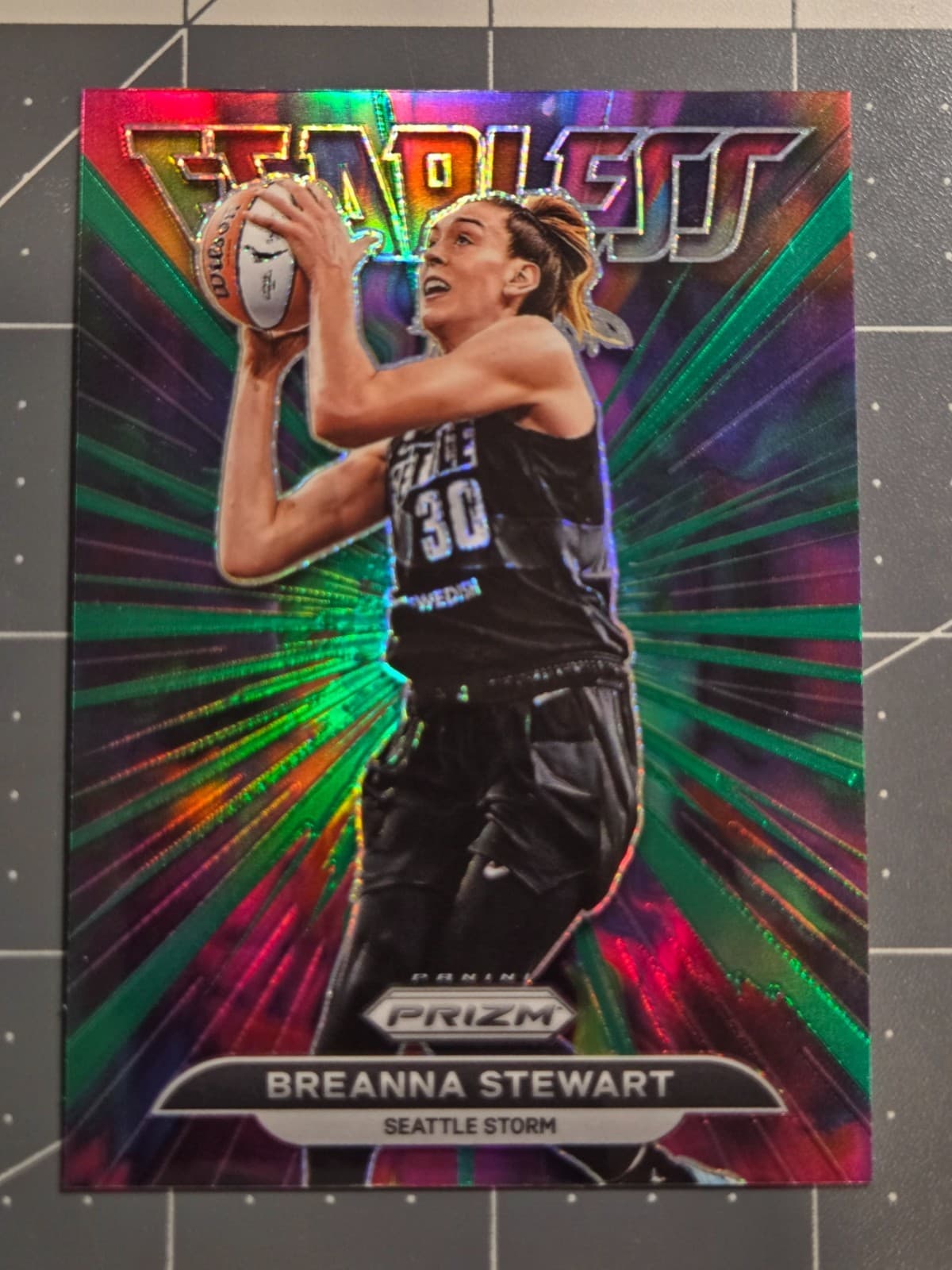 Breanna Stewart Fearless 2022 Panini Prizm 2022 Panini Prizm