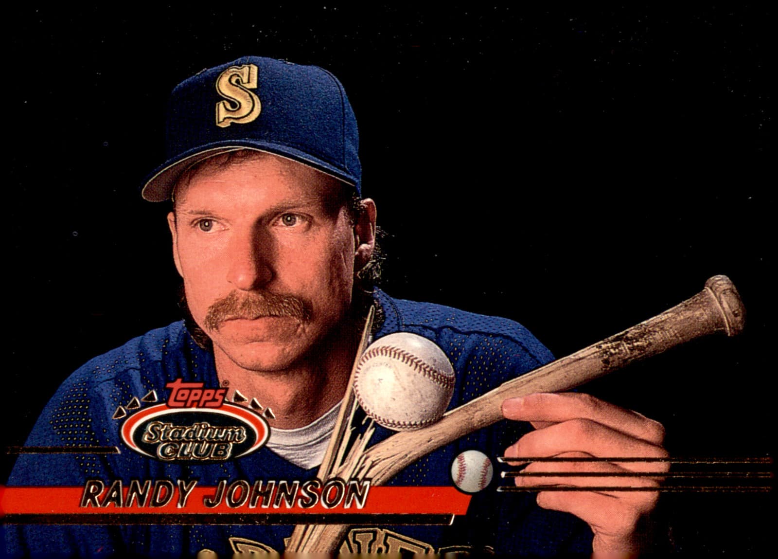 Randy Johnson 1993 Topps Stadium Club