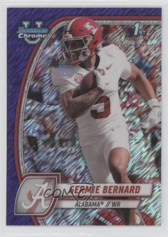 Germie Bernard trading card