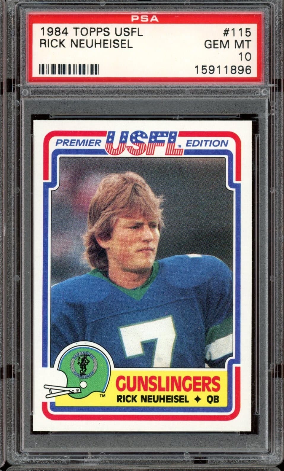 Football Rick Neuheisel 1984 Topps 1984 Topps