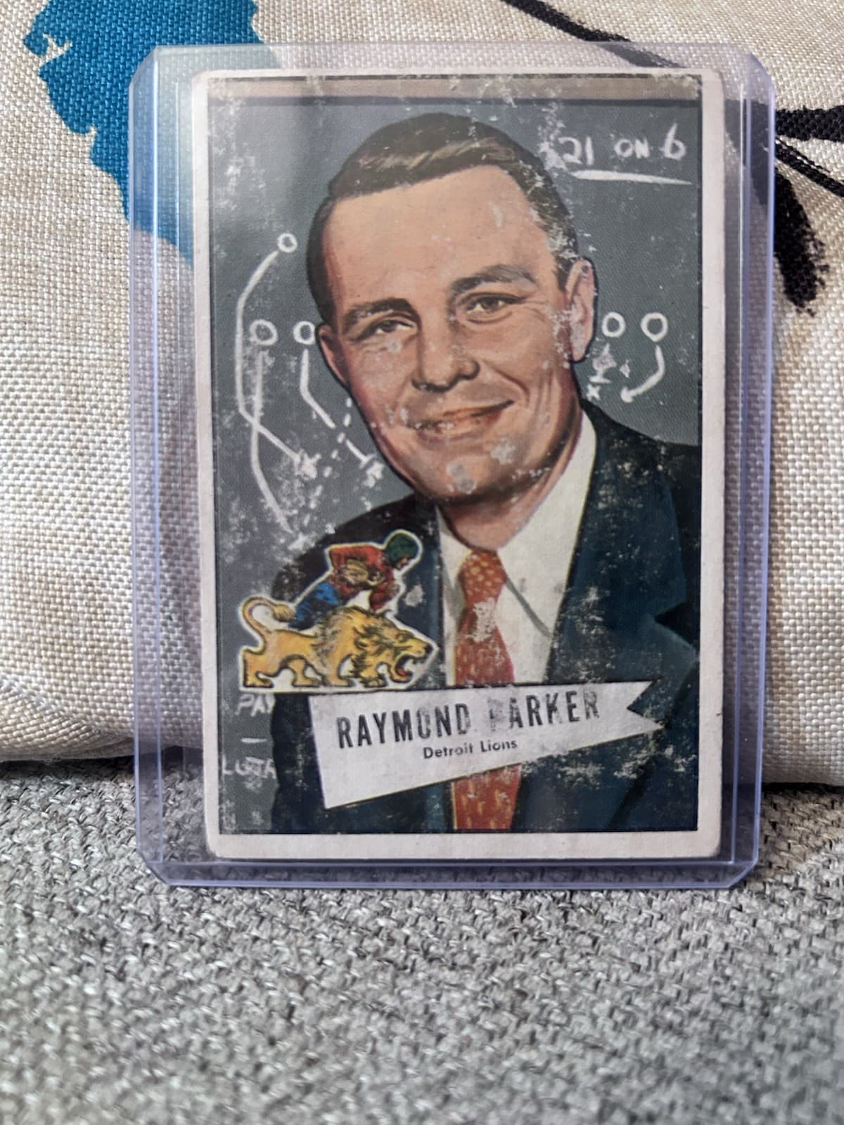 Buddy Parker Large 1952 Bowman