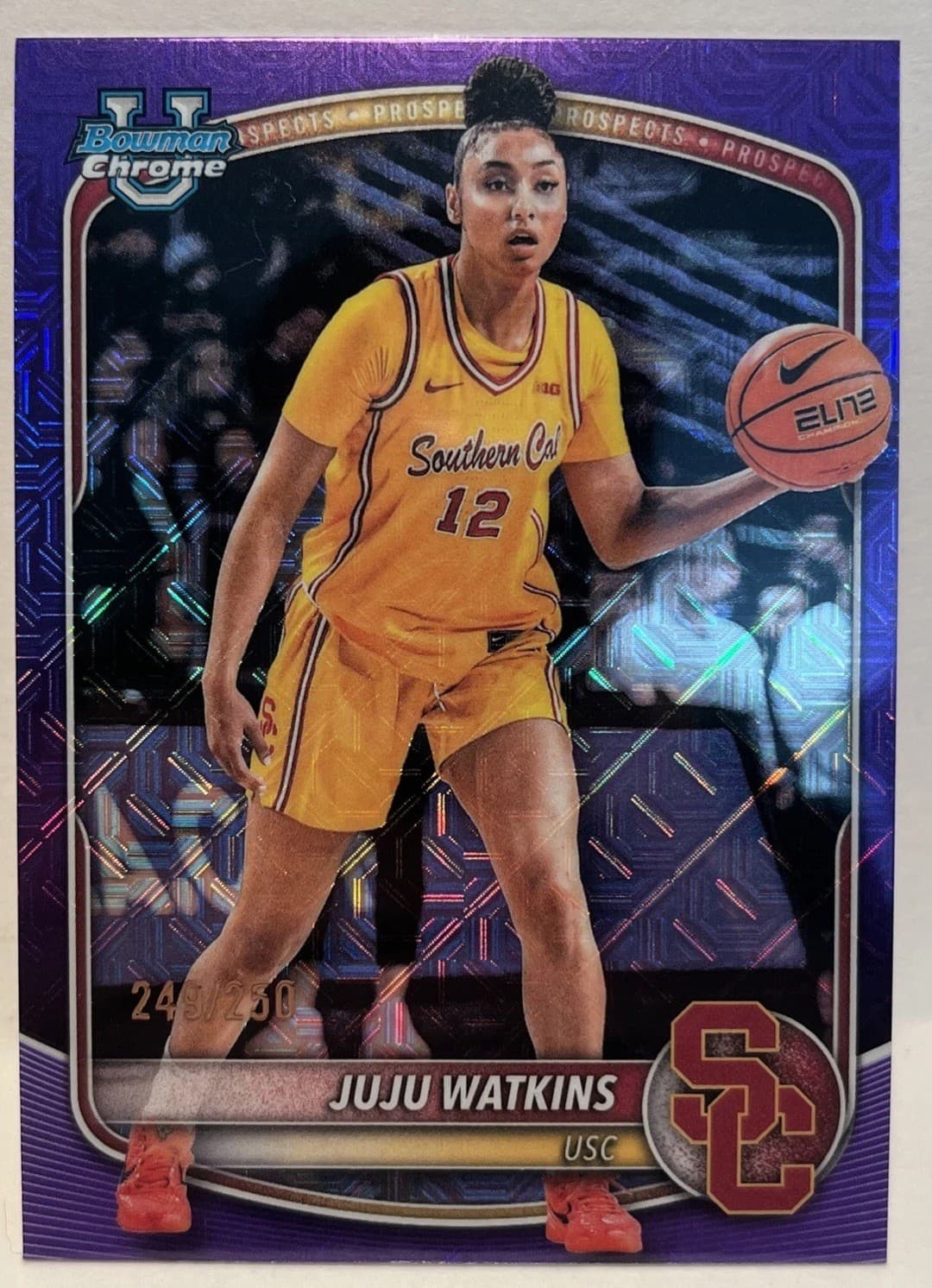 -26 Basketball JUJU WATKINS fu 2025 Bowman Chrome 2025 Bowman Chrome