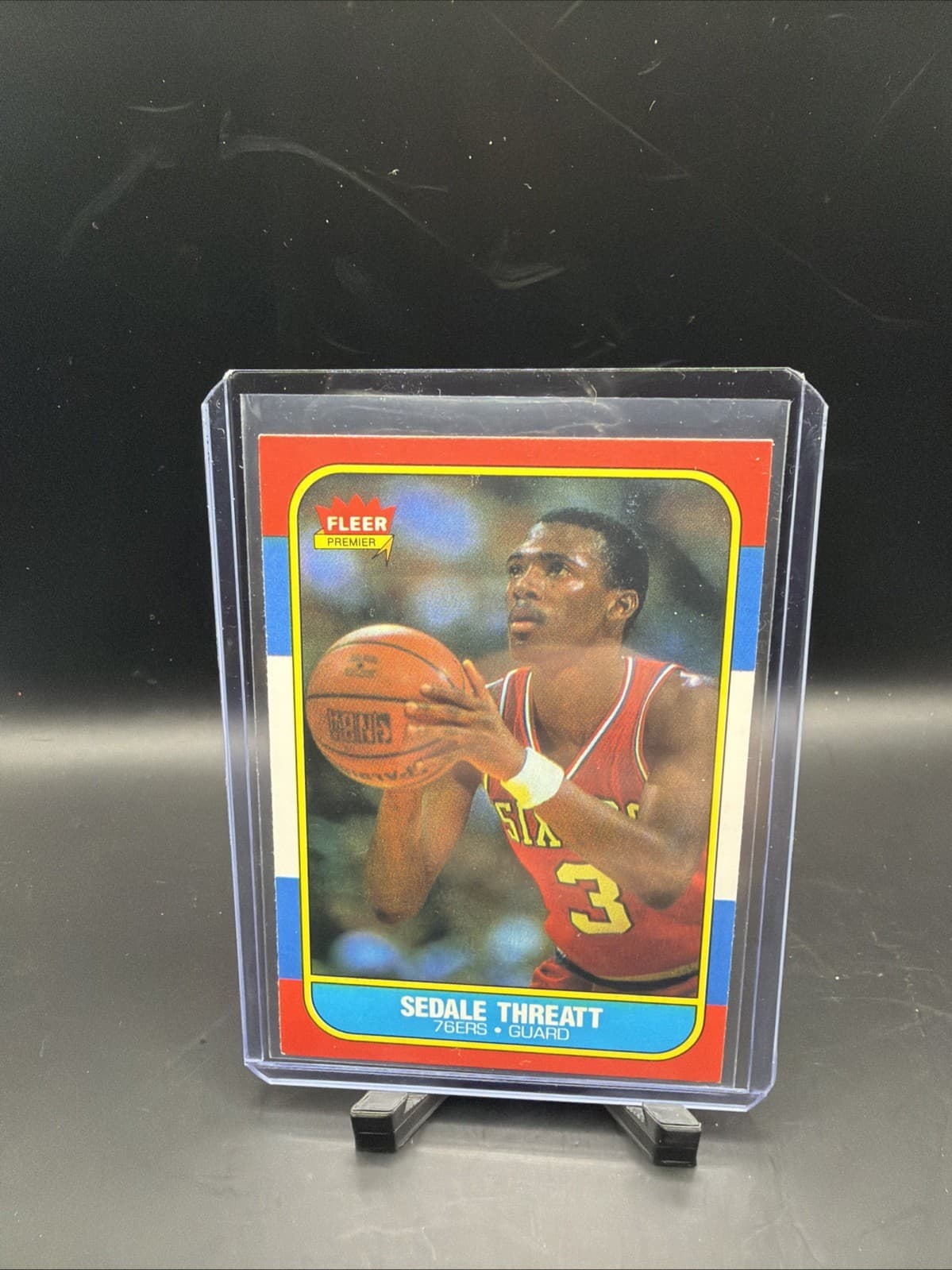 Sedale Threatt 1986 Fleer 1986 Fleer
