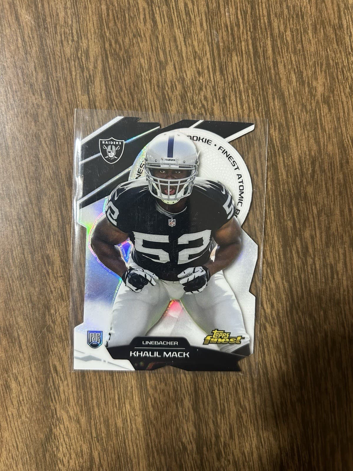 Atomic Khalil Mack 2014 Topps Finest 2014 Topps Finest refractor
