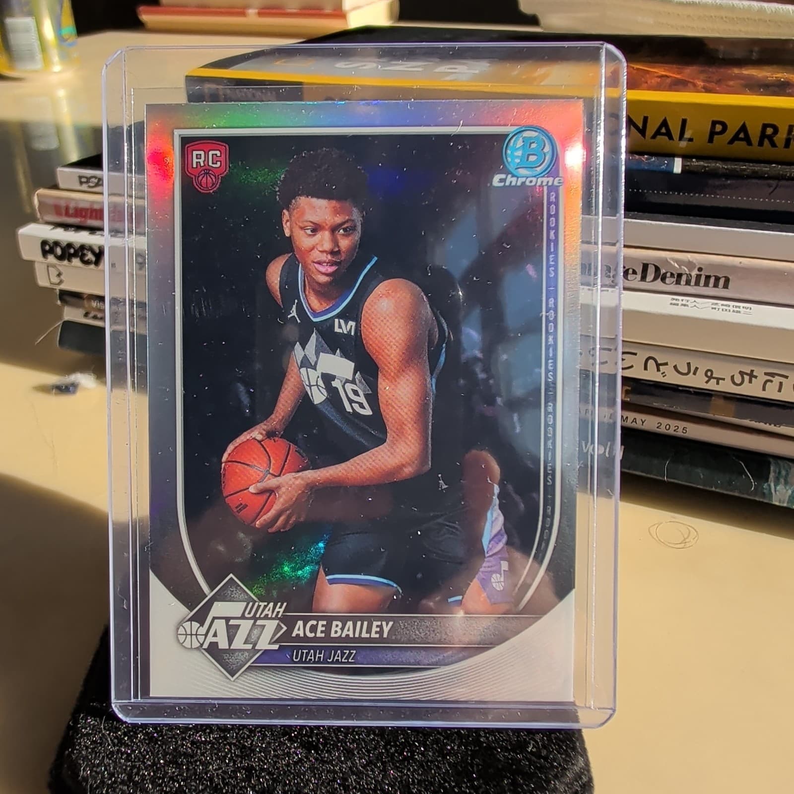 Basketball Ace Bailey 2025 Bowman Chrome 2025 Bowman Chrome