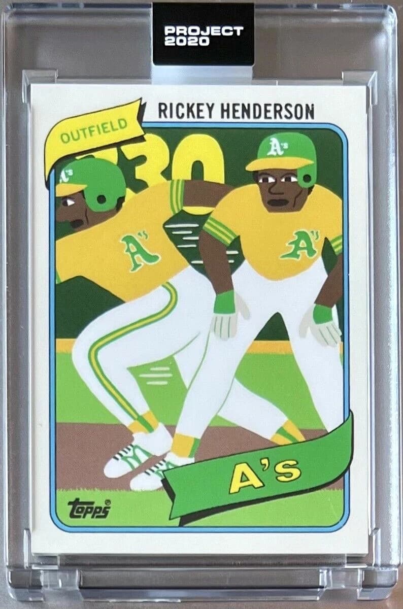 Rickey Henderson 2020 Topps 2020 Topps