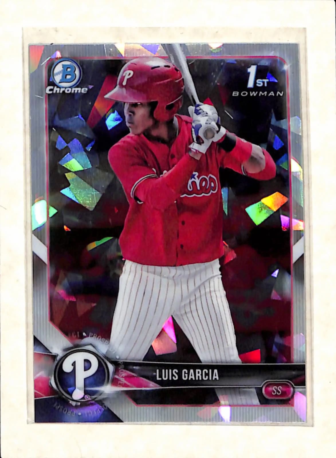 Prospects Luis Garcia 2018 Bowman Chrome