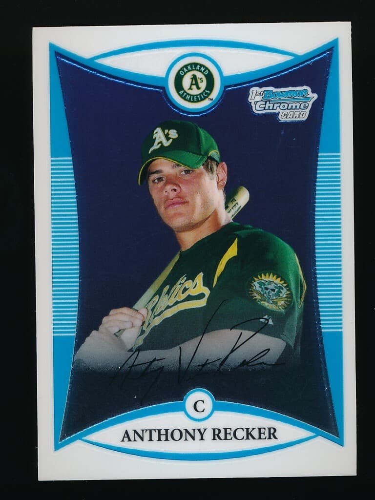 Prospects Anthony Recker 2008 Bowman Chrome 2008 Bowman Chrome