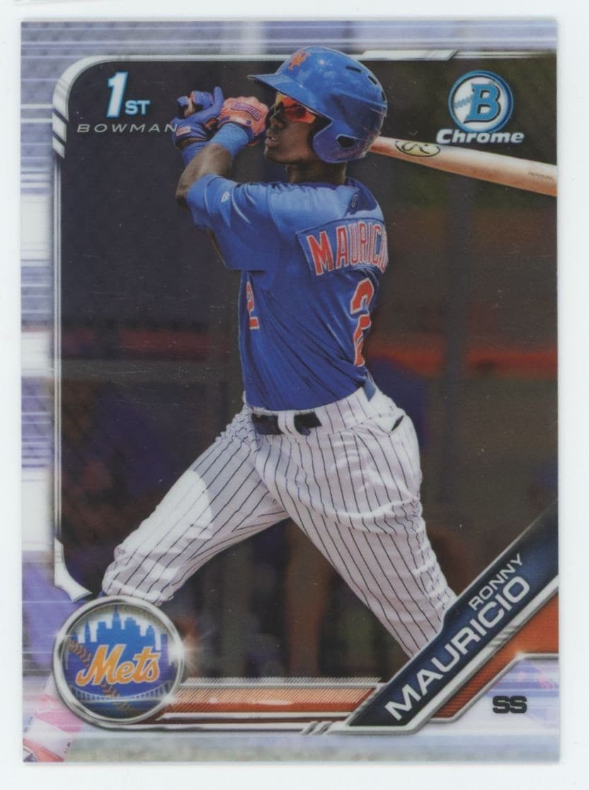 Prospects Ronny Mauricio 2019 Bowman Chrome