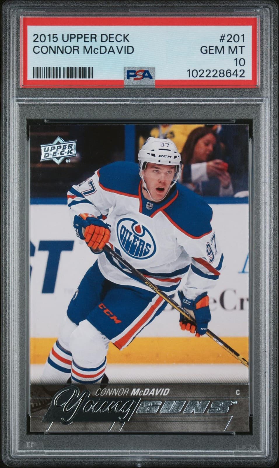 Connor McDavid 2015 upper_deck
