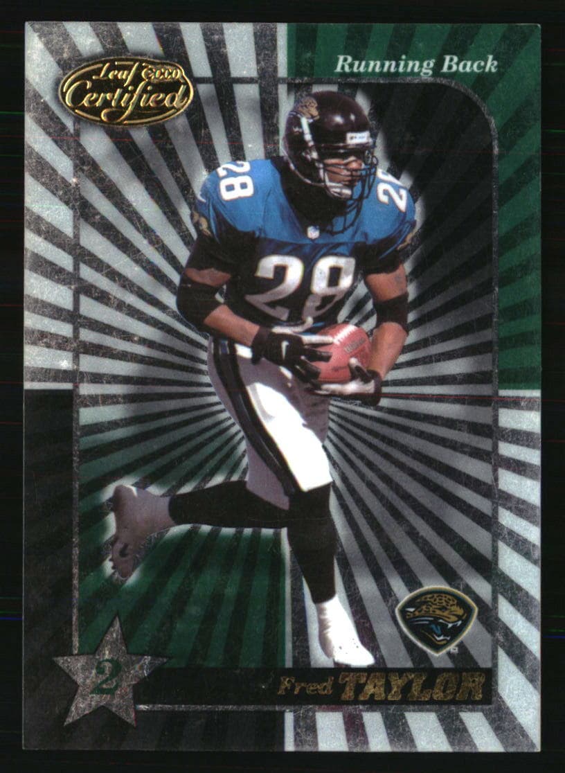Fred Taylor Certified 2000 Leaf 2000 Leaf