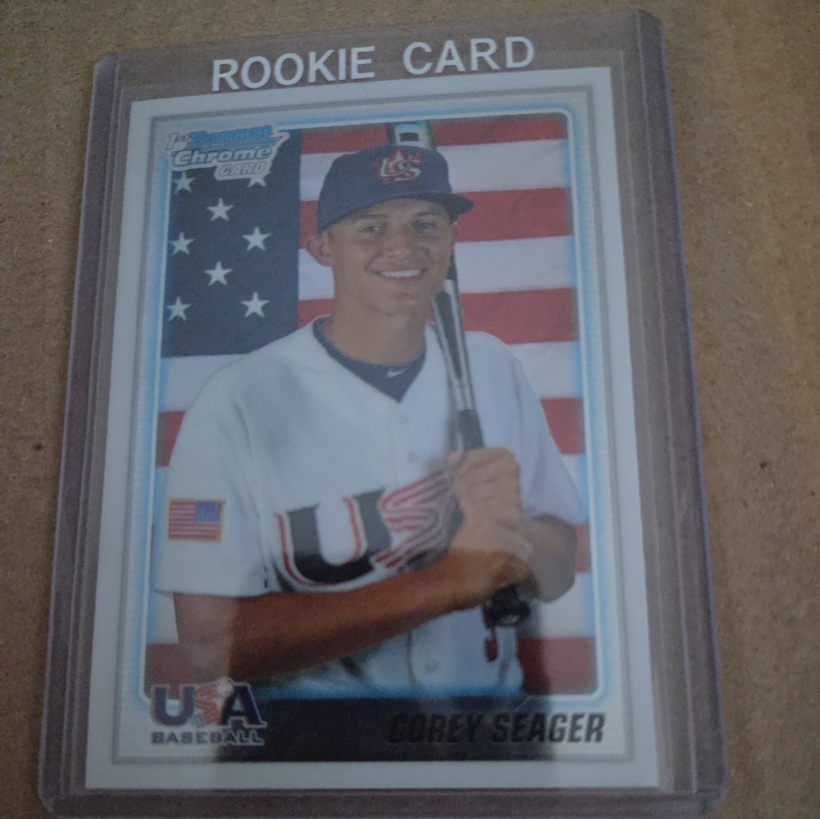 Corey Seager Draft 2010 Bowman Chrome 2010 Bowman Chrome