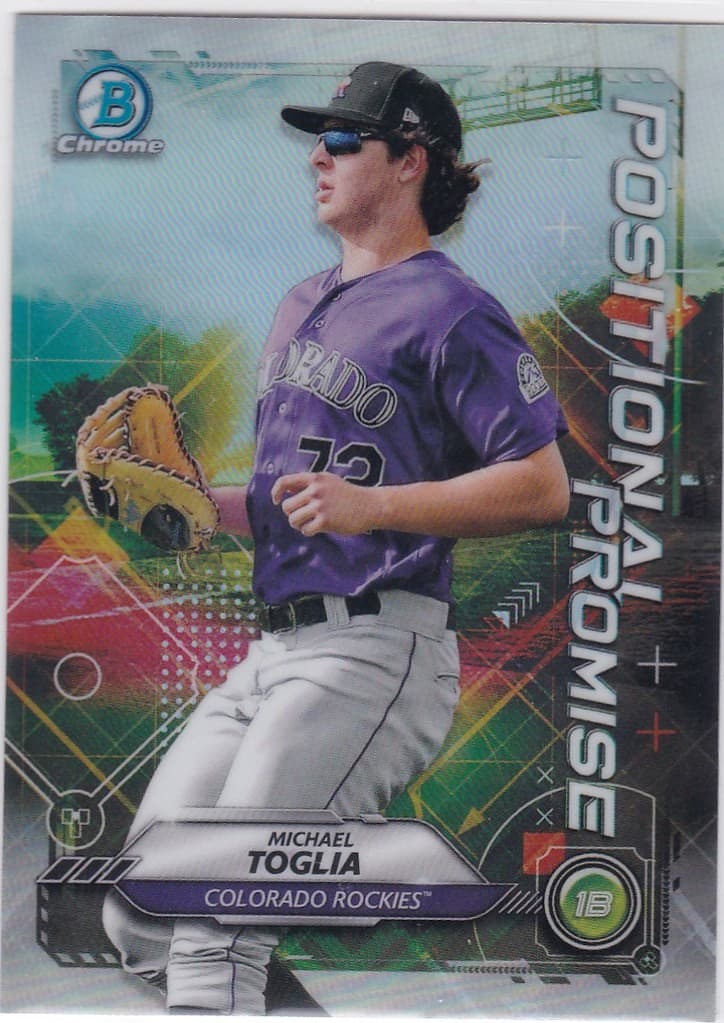 Positional Promise Michael 2021 Bowman Chrome 2021 Bowman Chrome