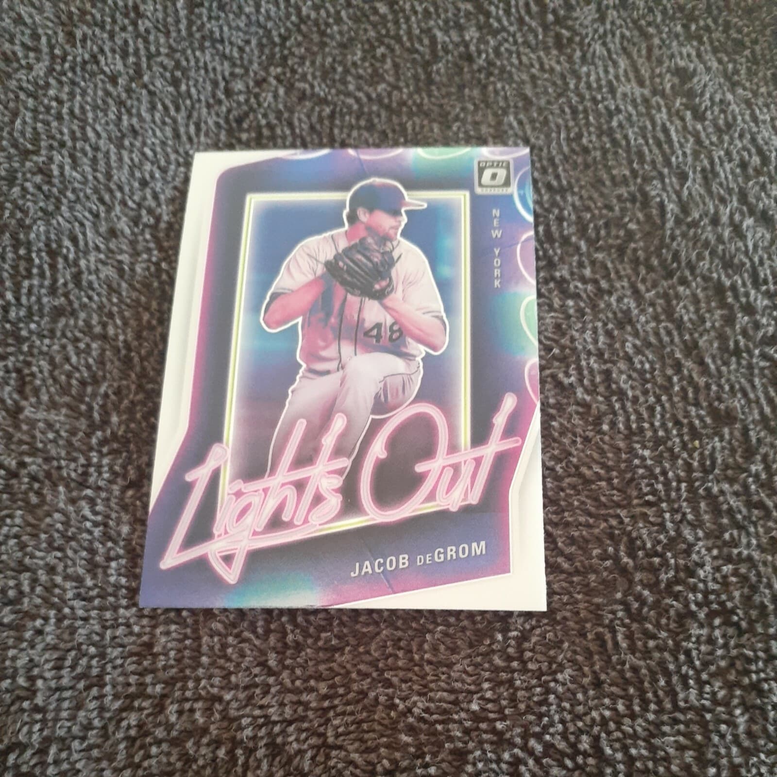 Lights Out Jacob 2021 Donruss Optic 2021 Donruss Optic