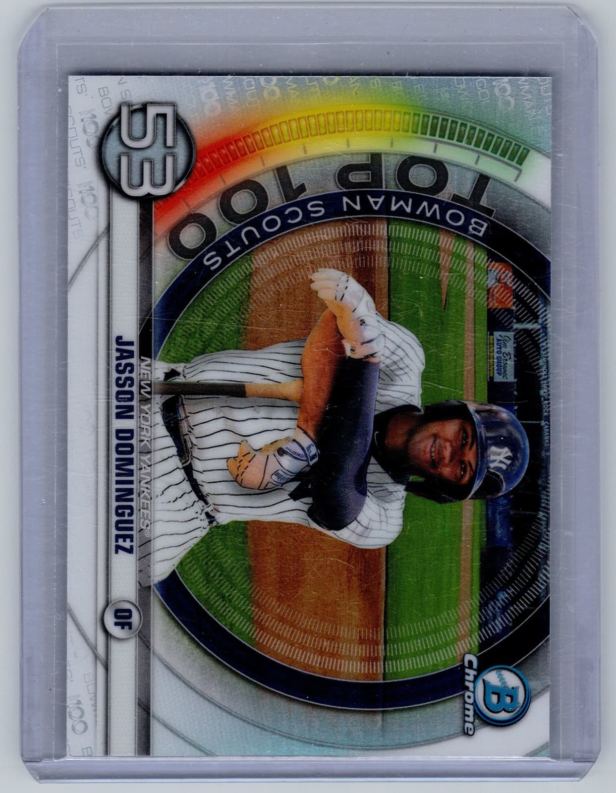 Jasson Dominguez Scouts 2020 Bowman 2020 Bowman