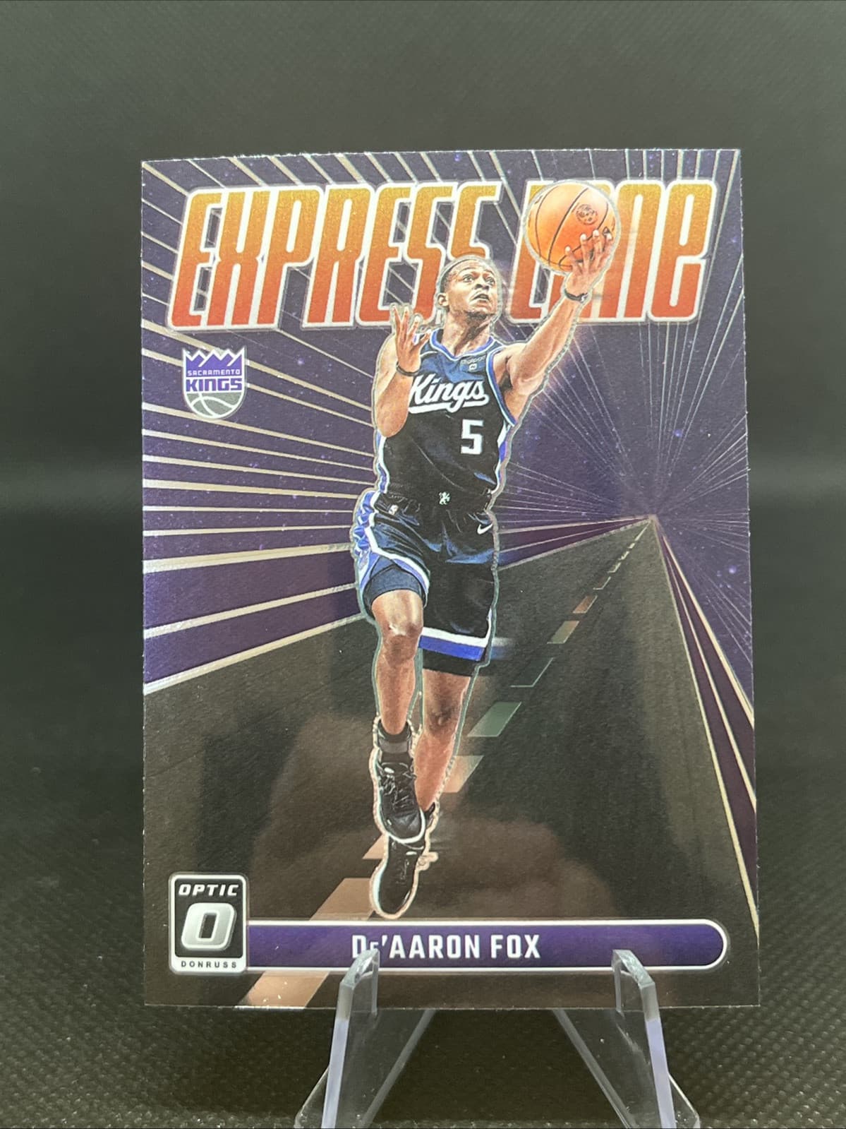Aaron Fox 2023 Donruss Optic