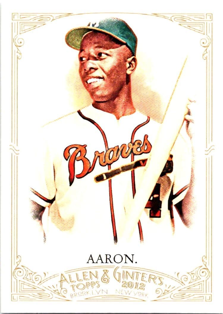 Hank Aaron 2012 Topps 2012 Topps