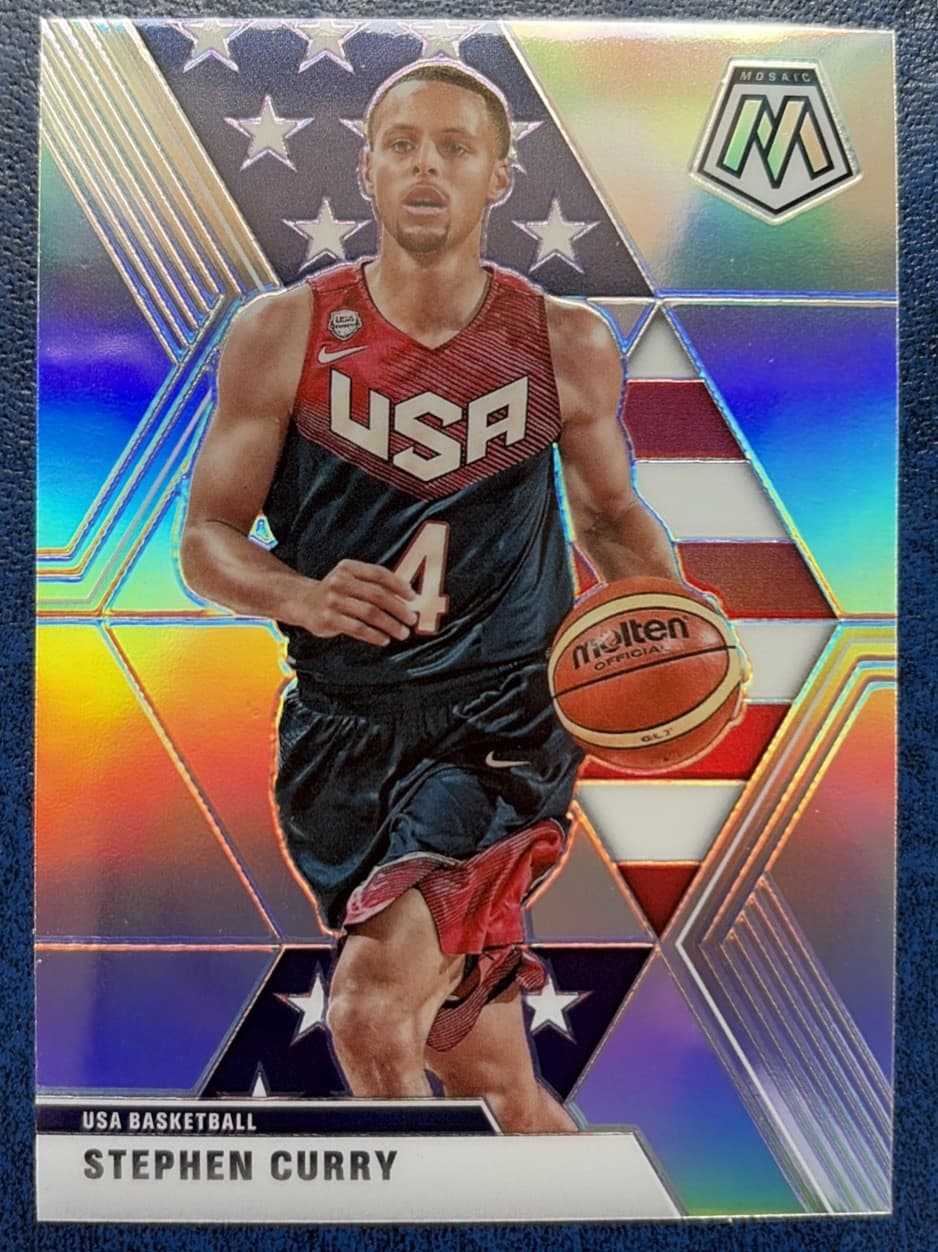 Basketball Stephen Curry 2019 Panini Mosaic