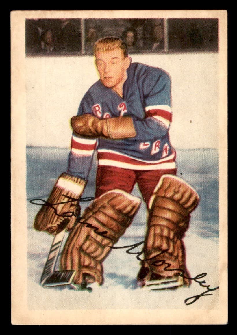Gump Worsley trading card