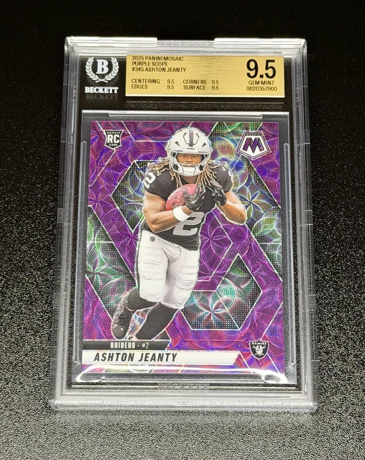 Purple Scope Ashton 2025 Panini Mosaic 2025 Panini Mosaic