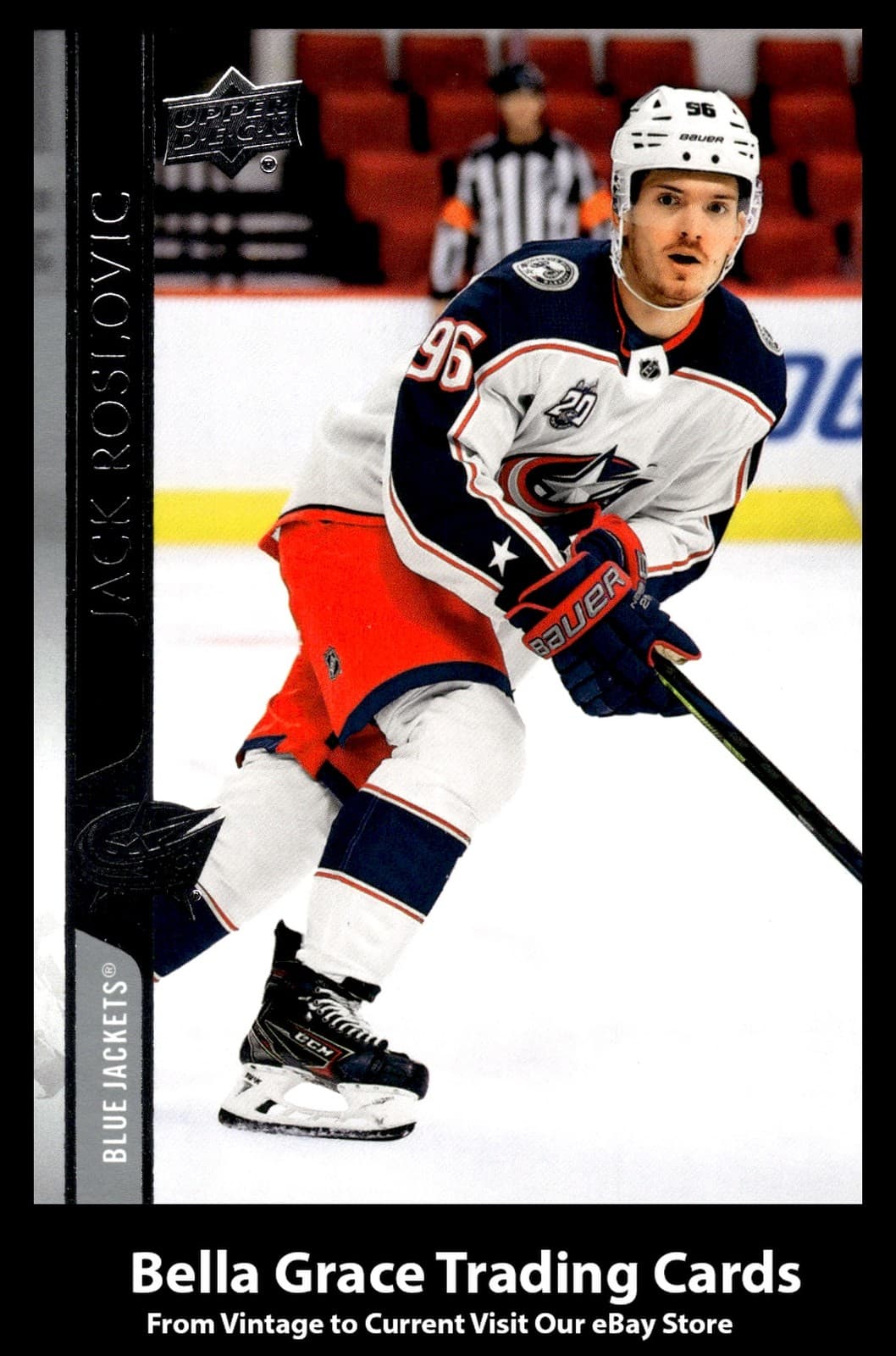 Jack Roslovic Columbus 2020 Upper Deck 2020 Upper Deck