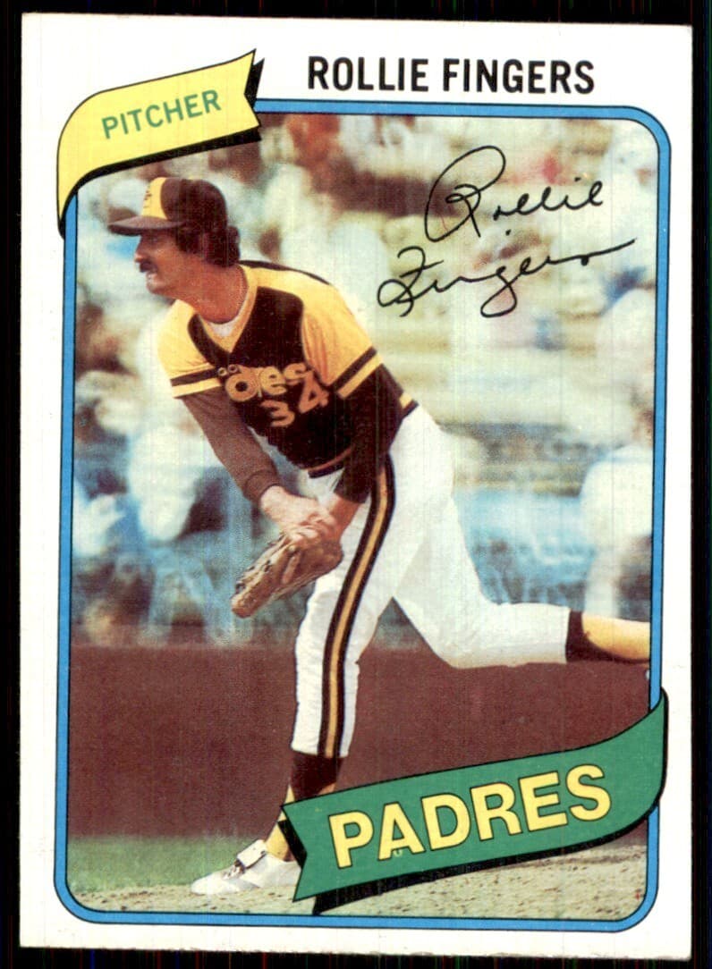 Rollie Fingers San 1980 Topps 1980 Topps