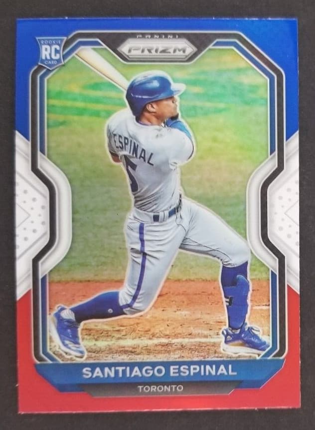 Santiago Espinal Red 2021 Panini Prizm