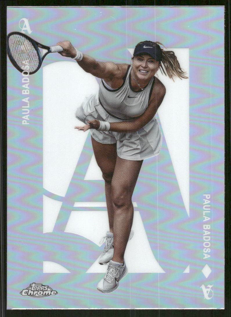 Paula Badosa Aces 2025 Topps Chrome 2025 Topps Chrome